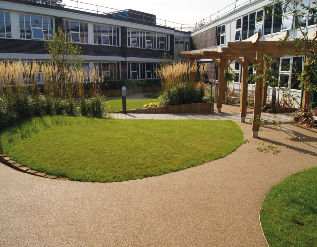 Hospital Communal Garden Hard and Soft Landscaping