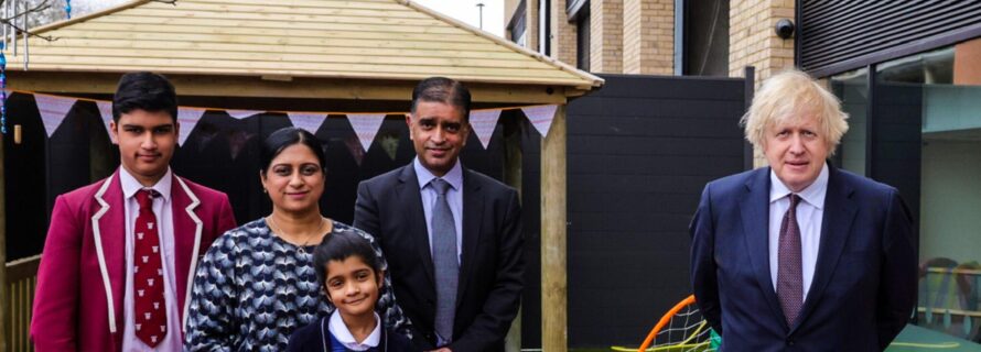 PM visiting nursery Playforce