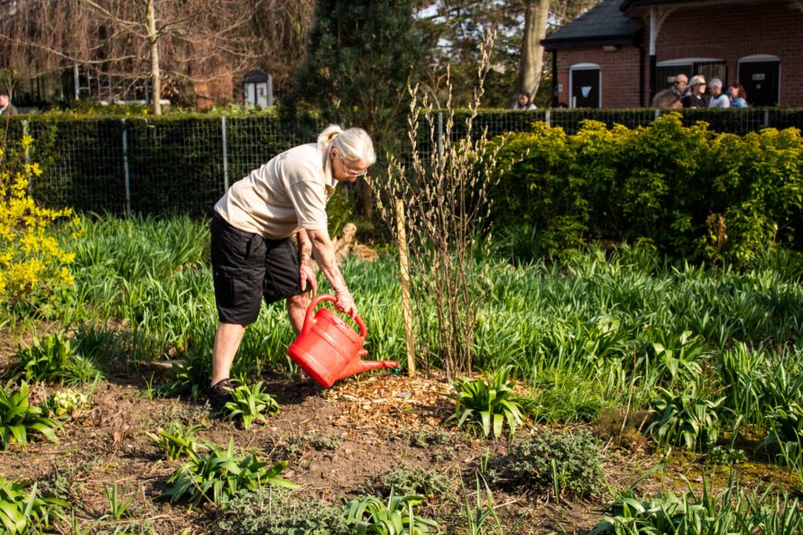 Jephson Gardens on-site gardner