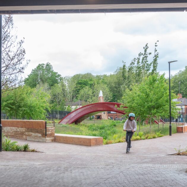 Abbotts Lane Linear Park idverde