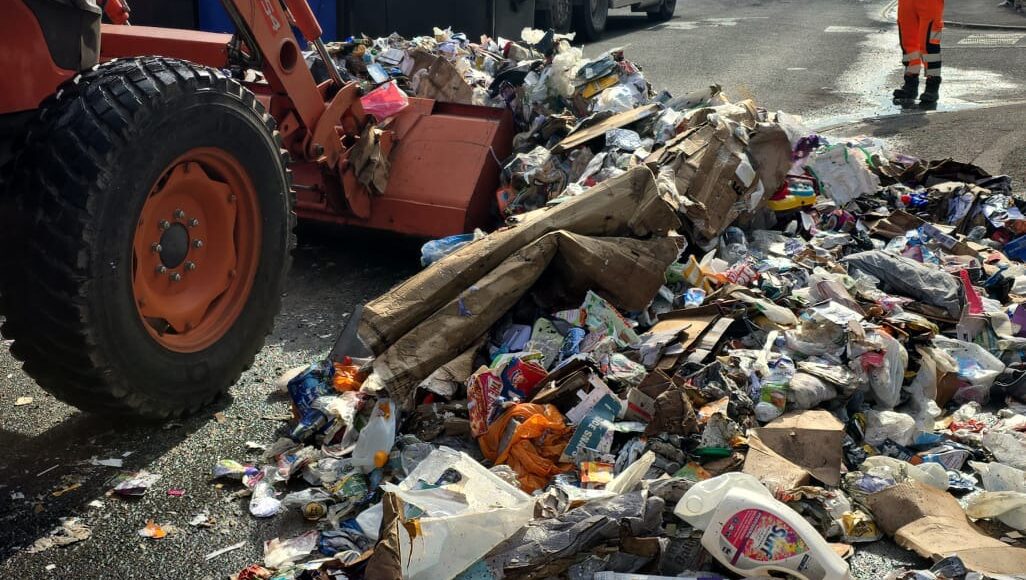 bin fire clear up 1