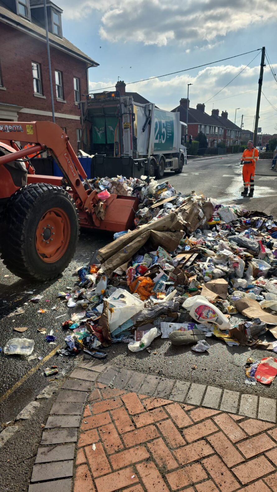bin fire clear up 1